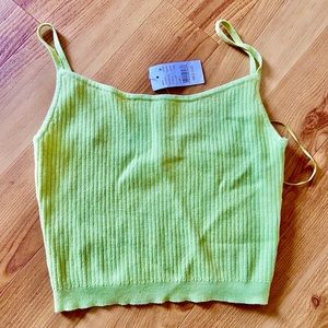 Light green/lime tank